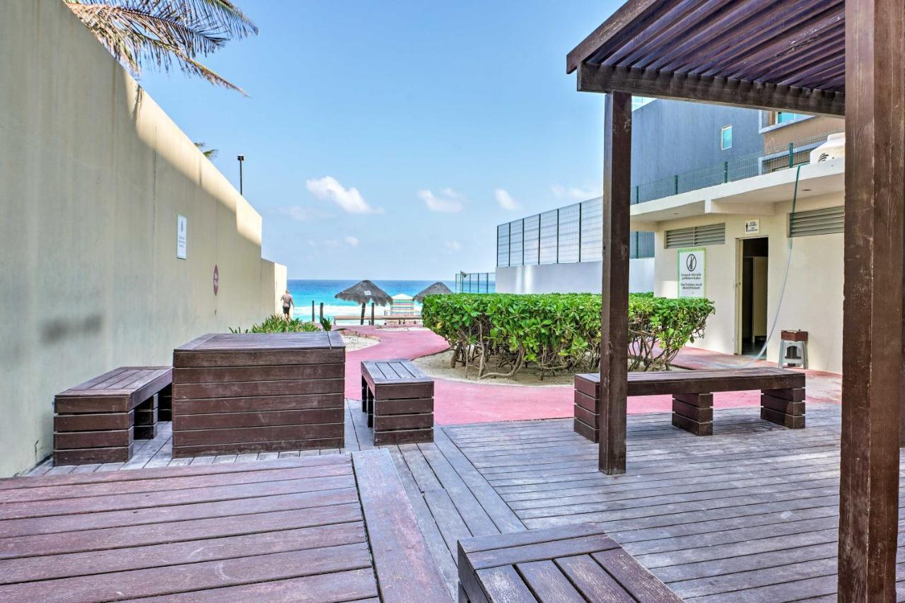 Updated Oceanside Townhome With Pool Walk To Beach! Канкун Экстерьер фото